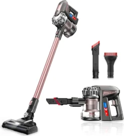 Proscenic NEU P8 PLUS Staubsauger Akku Handstaubsauger Mit LED-Lampe Kabellos 20,000 Pa Bis Zu 40 Minuten 2,200 MAh HEPA Geeignet Für Allergiker Tierhaare&Katzenstreu