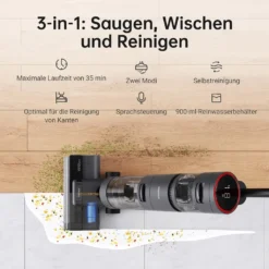 Dreame H12 Nass Trockensauger Kabellos Handstaubsauger Waschsauger Mit Kantenreinigungsbürste, Selbstreinigungsfunktion, Schmutzerkennung, LED-Display, 900mL Wassertank Für Hartböden, Tierhaare -Rowenta || Bosch Verkäufe 00dbc90d9dc5a5c1f865a081cdf8e3f9