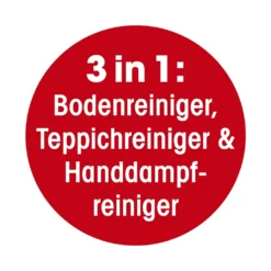 CLEANmaxx Dampfbesen - Mit Knickgelenk - Gold/weiß Dampfreiniger Steam Hygiene Fliesen Küche Bad Reinigung -Rowenta || Bosch Verkäufe 015db3a398284b39771f106fac759cf2