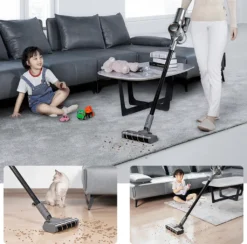 Dreame V12 Pro Handstaubsauger (85 Min, 32000 Pa Saug, Flexible Adapter, Kohlefaser-Stick) Akku Staubsauger Reinigt Tierhaare Teppiche Auto -Rowenta || Bosch Verkäufe 023566b691084126af0051394cc7e4d5