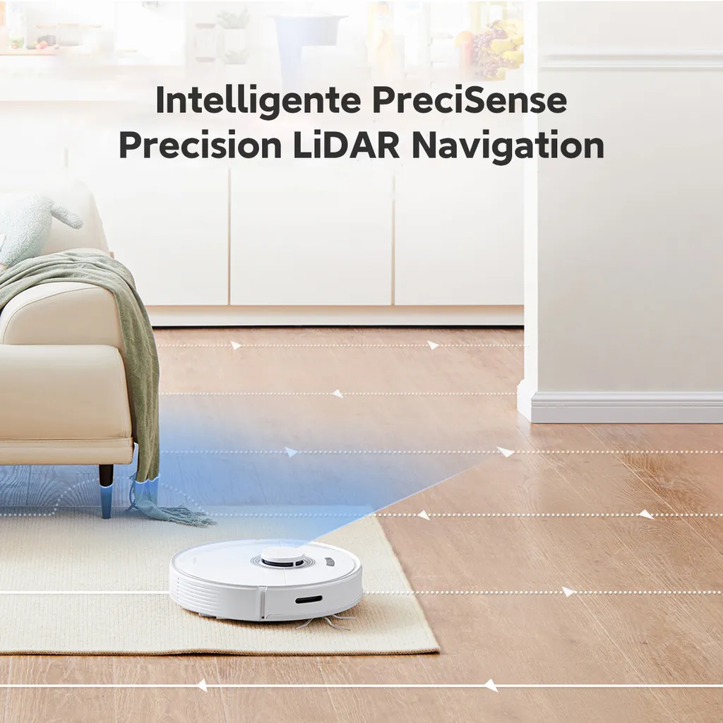 Roborock Q7 Max Staubsauger Roboter 4200Pa LDS Kehren Und Nasswischen Staubsauger Teppich Reinigen Eine Aktualisierte Version Des S5 MAX 5 Roborock Q7 Max Staubsauger Roboter 4200Pa LDS Kehren Und Nasswischen Staubsauger Teppich Reinigen Eine Aktualisierte Version Des S5 MAX – Bild 5