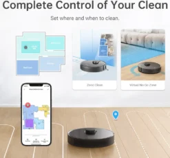 Dreame Z10 Pro Staubsauger Saugroboter Mit 4L Absaugstation Auto-Empty Dock Intelligente Staubsammlung APP Schwarz -Rowenta || Bosch Verkäufe 04625095aaa029831c71595bbbd238a9