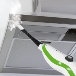 CLEANmaxx Dampfbesen 5in1 1500 W Dampfreiniger Hygiene Fliesen Küche Bad Möbel 100° - Bekämpft 99,99% Aller Bakterien Und Viren -Rowenta || Bosch Verkäufe 049efb15eab152149d68a6931b46efcf