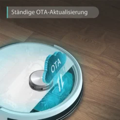 2022 SmartAI S9 Saugroboter Staubsauger Robot Wischroboter Automatisch APP Fernbedienung 4000PA Roboterstaubsauger Vacuum Reinigung Weiß -Rowenta || Bosch Verkäufe 04d9f5d63ad57329ba15bc1f5490abe1