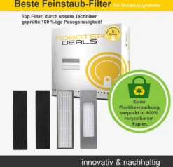 Feinstaub-Filter (2 Stück) Für Ecovacs Deebot N8, N8 Pro, N8 Pro Plus -Rowenta || Bosch Verkäufe 054647f51316eeda0c511f05efbadb90