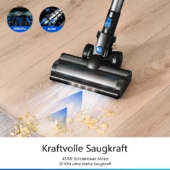 Proscenic P11 Smart Akku Staubsauger, Kabelloser Staubsauger, 30k Pa Starke Leistung, 60 Min. Laufzeit, Smart App Display 8 Proscenic P11 Smart Akku Staubsauger, Kabelloser Staubsauger, 30k Pa Starke Leistung, 60 Min. Laufzeit, Smart App Display -Rowenta || Bosch Verkäufe 05f1955df8cfe72ac303a11b64fd46e4