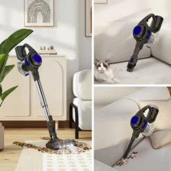 Daccormax Akku Staubsauger, 25000Pa Staubsauger Kabellos, Bis Zu 50 Min Laufzeit, 1.3L Staubbehälter, Kabelloser Staubsauger -Rowenta || Bosch Verkäufe 06972cbc3ec10a509f68259a0aba89d2