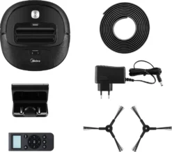 Midea Saugroboter M3S VCR20B, Saugleistung 2000 Pa, 3 Saugmodi / Saugroboter Mit Ladestation & V-förmigem Borstenmuster / 90-120 Min Laufzeit, Ideal Für Tierhaare, Teppiche Und Hartböden, Schwarz -Rowenta || Bosch Verkäufe 0c131307ca6aa8978ea347175d3fe2fc