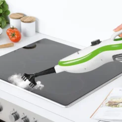 CLEANmaxx Dampfbesen 5in1 1500 W Dampfreiniger Hygiene Fliesen Küche Bad Möbel 100° - Bekämpft 99,99% Aller Bakterien Und Viren -Rowenta || Bosch Verkäufe 0e4538b6d60852ea004a0557a7c21aef