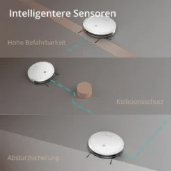 SmartAI Saugroboter Staubsauger Roboter APP Fernbedienung 2600Pa Staubsauger Weiß -Rowenta || Bosch Verkäufe 10a471640d391d4fc2e7c19d07332697