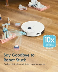 Yeedi Vac 2 Saugroboter Mit Wischfunktion, 3D-Hindernisvermeidung, 3000Pa Saugkraft, Visuelle Kartierung, Benutzerdefinierte Reinigung, Kompatibel Mit Absaugstation (exkl.) -Rowenta || Bosch Verkäufe 11180d6b716034053db6a441a17bc05a