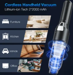 120W Auto Staubsauger Kabellos Mini Home Handstaubsauger Starker Sog Akku -Rowenta || Bosch Verkäufe 139d714eef02d13c16f76f26f02f6bfe