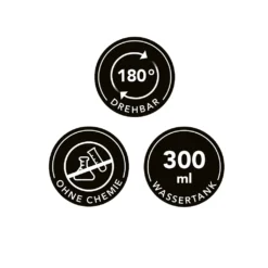 MAXXMEE Dampfbesen 1300W Weiß/rot -Rowenta || Bosch Verkäufe 1b49b26f2438cf7a366cf90283f7f3e6