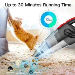 120W Akku Handstaubsauger Von AUDEW In Schwarz/Rot -Rowenta || Bosch Verkäufe 1b4f56a7e3b0849727c64a8366797904