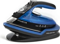 Rowenta DE5010 Dampfbügeleisen Ohne Schnur Mit Ladestation Blau Schwarz -Rowenta || Bosch Verkäufe 1bbe152ae8f2c13e472c1ad230e4144f