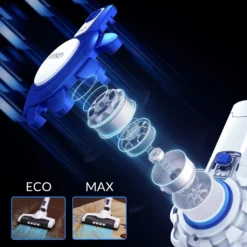 Monzana Akku Staubsauger 4 In 1 Kabelloser Handstaubsauger LED-Elektrobürste Beutellos Leise Starke Saugkraft Bis 40 Min, Farbe:weiß -Rowenta || Bosch Verkäufe 1c05dc3841abbddfcfed5d3c868572ce