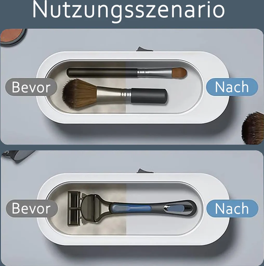 Ultraschallreiniger Ultraschallreinigungsgerät Ultraschallgerät 250ml Ultraschallbad Ultrasonic Cleaner 3000 Hz Für Brillen Schmuck Uhr 3 Ultraschallreiniger Ultraschallreinigungsgerät Ultraschallgerät 250ml Ultraschallbad Ultrasonic Cleaner 3000 Hz Für Brillen Schmuck Uhr – Bild 3