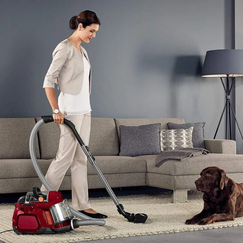 AEG Bodenstaubsauger LX7-2-CR-A Beutellos 650 Watt 72 DB Allergy Plus Filter Rot 3 AEG Bodenstaubsauger LX7-2-CR-A Beutellos 650 Watt 72 DB Allergy Plus Filter Rot – Bild 3