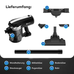 Balter Vento H1 Handstaubsauger Staubsauger Beutellos Zyklon HEPA Filter 600W -Rowenta || Bosch Verkäufe 24398347b1342825c4f225422f97b1b3