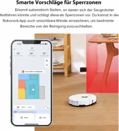Roborock S8 Staubsauger Roboter Sonic Saugroboter 6000Pa DuoRoller-Bürste VibraRise Wischen 3D-Mapping 3D-Strukturiertes Licht LiDAR Kindersicherung APP Control (Weiß) -Rowenta || Bosch Verkäufe 2cfeb45fc6b20ce7341be76202fed42a