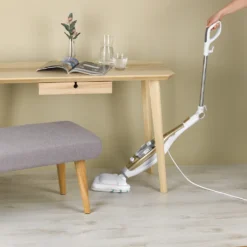 CLEANmaxx Dampfbesen - Mit Knickgelenk - Gold/weiß Dampfreiniger Steam Hygiene Fliesen Küche Bad Reinigung -Rowenta || Bosch Verkäufe 2edb7bfeadd45b5078ab673bf9a6e5d6