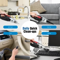 120W Akku Handstaubsauger Von AUDEW In Schwarz/Rot -Rowenta || Bosch Verkäufe 39c9d80c405fbf93fdfe9bd4b13ba9d6