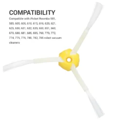 Kwmobile Ersatzbürsten Set Kompatibel Mit IRobot Roomba 500/600/700 Serie - Staubsauger Zubehör Bürsten 3x Bürstenmodule - Für 500er 600er 700er Modelle