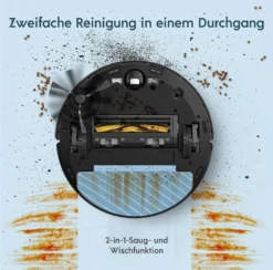 Yeedi Vac Max Saugroboter Mit Wischfunktion 3000Pa Teppicherkennung Staubsauger Roboter 19 Yeedi Vac Max Saugroboter Mit Wischfunktion 3000Pa Teppicherkennung Staubsauger Roboter -Rowenta || Bosch Verkäufe 3e30ce5175ee40636392553291071e05 1