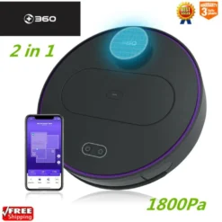 360 S6 Smart Saugroboter Staubsauger Automatisch APP 3200mAh Roboterstaubsauger Vacuum Reinigung Schwarz -Rowenta || Bosch Verkäufe 42e538b3bd70480bdbffd994016a13de