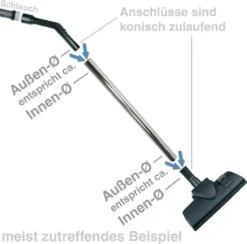 Teleskoprohr Universal 35mm Rohr-Ø Für Staubsauger -Rowenta || Bosch Verkäufe 43a9f95f03d159e06ad3873e256c850c