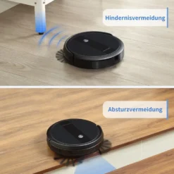 Saugroboter - AIRROBO P10 Staubsauger Roboter 2600Pa Roboterstaubsauger WLAN Mit Raumkarte In Echtzeit, WiFi/App/Alexa, Selbstaufladung, Leise, Für Tierhaare, Hartböden, Teppich -Rowenta || Bosch Verkäufe 43e0ca35dceade5a3e81fa432fe76a29