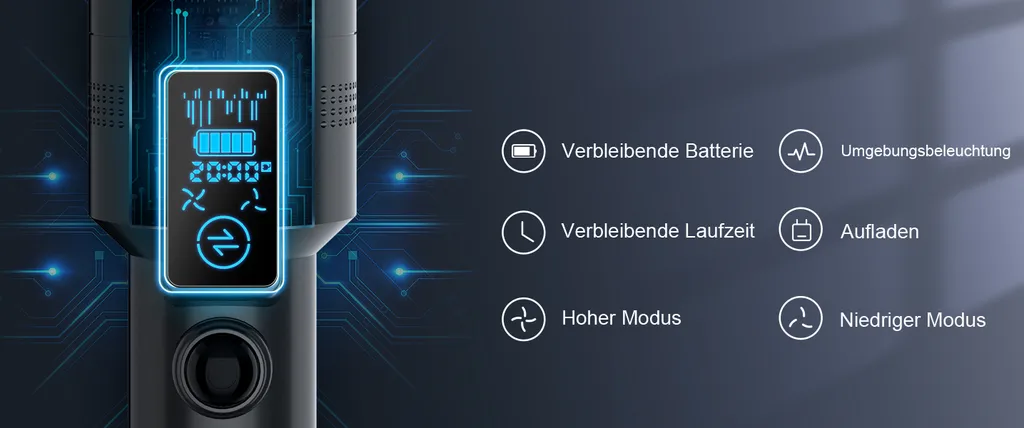 Akku Handstaubsauger, Handsauger Kabellos 13000Pa/100W Tragbar Autostaubsauger Mit Ladestation,für Auto Zuhause Tierhaare,Leichtgewicht Ab 500gr(Schwarz) 11 Akku Handstaubsauger, Handsauger Kabellos 13000Pa/100W Tragbar Autostaubsauger Mit Ladestation,für Auto Zuhause Tierhaare,Leichtgewicht Ab 500gr(Schwarz) – Bild 11