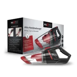 MAXXMEE Akku-Handstaubsauger Nass & Trocken - Rot/schwarz -Rowenta || Bosch Verkäufe 461102cd6227af748a45bfae88a76ec8