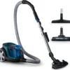 Philips Staubsauger PowerPro Compact FC9334/09 Ohne Beutel, Leistung 900 W, Staubkapazität 1,5 L, Schwarz/Blau
