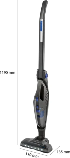 ProfiCare 2 In 1 Hand-und Bodenstaubsauger PC-BS 3035 A, Praktische Ladestation Inkl. Zubehörhalterung, Leistungsstarker 14,8 V Lithium Ionen Akku, Turbo Rotation, HEPA-Filter, Anthrazit-blau -Rowenta || Bosch Verkäufe 4c127468eaed21536a40f2e7a13648c6