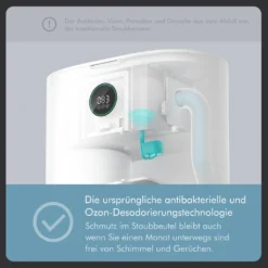 Roidmi EVE Plus Roboter Staubsauger Nass-Trocken-Saugroboter,50 Watt,2700pa Mit Sauberer Basis Und Beutel,Weiß -Rowenta || Bosch Verkäufe 4cc969fb3d87f8e677f45888f69062e9