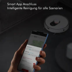 Roidmi EVE Plus Roboter Staubsauger Nass-Trocken-Saugroboter,50 Watt,2700pa Mit Sauberer Basis Und Beutel,Weiß -Rowenta || Bosch Verkäufe 51cb51f51134afe281fe290a6403772a