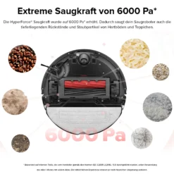 Roborock S8 Staubsauger Roboter Saugroboter 6000 Pa DuoRoller-Bürste VibraRise Wischen 3D-Mapping Reactive 3D-Hindernisumgehung (Schwarz) Mit 2pcs Mopp 17 Roborock S8 Staubsauger Roboter Saugroboter 6000 Pa DuoRoller-Bürste VibraRise Wischen 3D-Mapping Reactive 3D-Hindernisumgehung (Schwarz) Mit 2pcs Mopp -Rowenta || Bosch Verkäufe 540901f0cf74e8e712f873ed14e4adb8