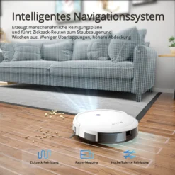 SmartAI Saugroboter Staubsauger Roboter APP Fernbedienung 2600Pa Staubsauger Weiß -Rowenta || Bosch Verkäufe 5645e377dc7642c1946ce6f656558369