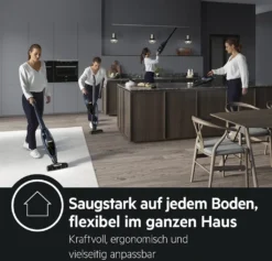 AEG QX7-1-P5IB 2in1 Akku-Staubsauger (Schlanke Bauform, Power-Softrolle, Besonders Effektiv Auf Hartböden, Bis Zu 50 Min Laufzeit, 21,6 Volt, Inkl. Zubehör -Rowenta || Bosch Verkäufe 5689b5755a349c1fb9e5d67375985eaa