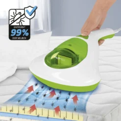 MAXXMEE Milben-Handstaubsauger Mit UV-C Licht - 300 W - Weiß/limegreen Milben Sauger UV Licht Handstaubsauger Entferner Allergiker Handsauger MAXXMEE -Rowenta || Bosch Verkäufe 5b3f48564794d60041122b1e0b3c90d9