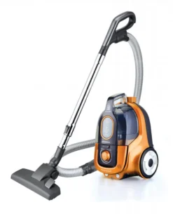 Heinner HVC-V750OR Beutelloser Staubsauger, 750 W, 2,2 L, Zyklonfiltration, Doppel-Hepa-Filter 13, Schwarz/Orange
