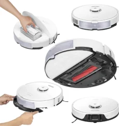 Roborock S8 Staubsauger Roboter Sonic Saugroboter 6000Pa DuoRoller-Bürste VibraRise Wischen 3D-Mapping 3D-Strukturiertes Licht LiDAR Kindersicherung APP Control (Weiß) -Rowenta || Bosch Verkäufe 5e1efe2a14a9f5c8ecca2e195f9e75ac