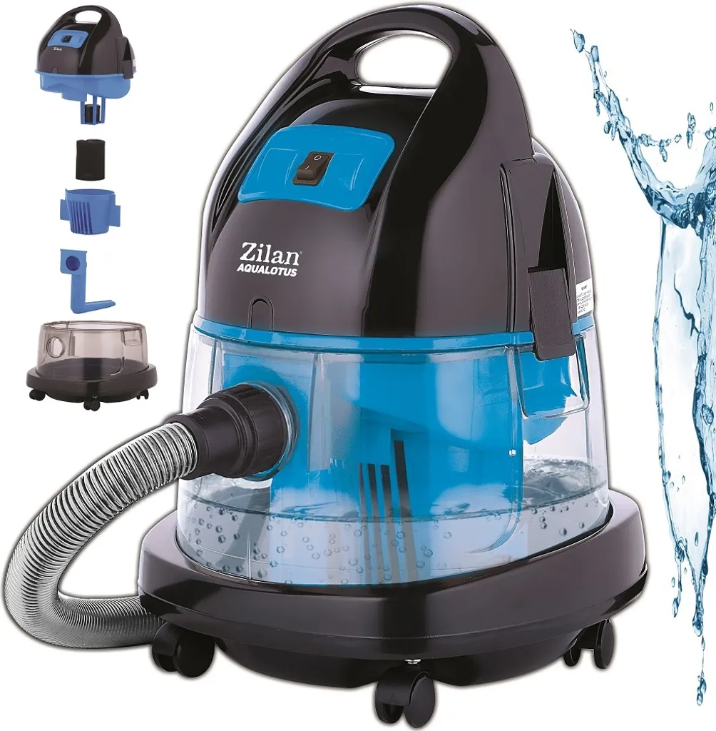 Zilan Staubsauger Mit Wasserfilter | Wasserstaubsauger | Nass Und Trocken | Boden Staubsauger | 8 LIter | 2.000 Watt | Beutellos 1 Zilan Staubsauger Mit Wasserfilter | Wasserstaubsauger | Nass Und Trocken | Boden Staubsauger | 8 LIter | 2.000 Watt | Beutellos