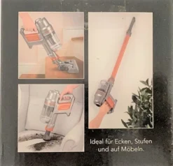 MAXXMEE Akku-Zyklon-Staubsauger Pet Star - Orange/silber Staubsauger Beutellos Akku Zyklon Bodenstaubsauger Kabellos 2in1 Tierhaare -Rowenta || Bosch Verkäufe 60e3e26e6ea9abdb1706c5d6bdf3ac1d