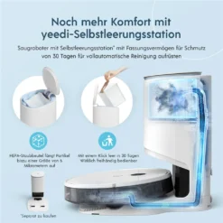 Yeedi Vac Max Saugroboter Mit Wischfunktion 3000Pa Teppicherkennung Staubsauger Roboter 20 Yeedi Vac Max Saugroboter Mit Wischfunktion 3000Pa Teppicherkennung Staubsauger Roboter -Rowenta || Bosch Verkäufe 6166683c3ca7b9690810d6f0b93d745c
