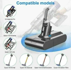 Topchances 3500mAh 21,6V Batterie Wiederaufladbare Akku Für Dyson V8 Absolut /Fluffy/Animal Serie SV10, Akku Für Staubsauger -Rowenta || Bosch Verkäufe 624cac898bad8d4f6fbf66802634eba1