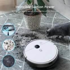 Yeedi Vac Station 3 In 1 Staubsauger Roboter Mit Auto-Empty Dock Intelligente Staubabsaugung Visuelle Navigation App Weiß -Rowenta || Bosch Verkäufe 64b039300f8f6e56515b531c2c9905f6