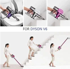 Topchances Ersatzakku Für Dyson V6 3.0Ah 21.6V 3000mAh Li-Ionen Batterie DC62 SV03 DC58 DC59 DC61 DC72 DC74 595 650 770 880 SV03 SV04 SV06 SV07 SV09 Tier Animal Staubsauger Akku -Rowenta || Bosch Verkäufe 64b87634f4feb89734f212bb0231ac30