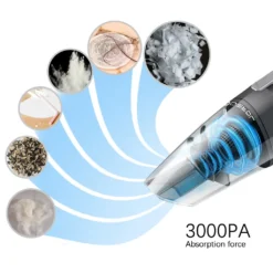 Aigostar Mercury 33LBX - Kabelloser Zyklon-Handstaubsauger, Nass- Und Trockensauger, 2050mAh Akku, 500ml Reservoir, HEPA-Filter. -Rowenta || Bosch Verkäufe 69c445f9df6aa8c489eaacacda710bf4